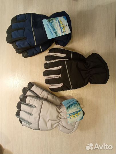 Перчатки зимние детские 4-8 лет