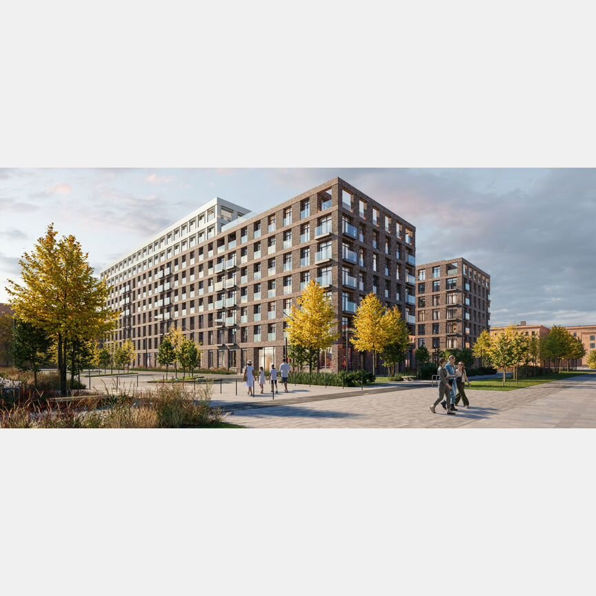 2-к. квартира, 53,6 м², 6/9 эт.