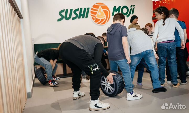 Франшиза пиццерий Sushi Moji с высоким доходом