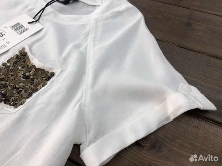 Футболка блузка для девочки 140 146 mexx