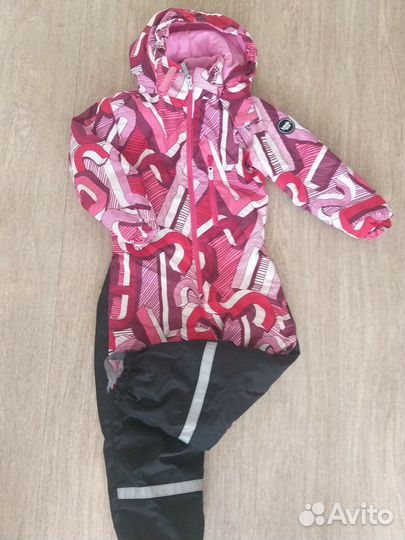 Зимний комбинезон для девочки lassie 116