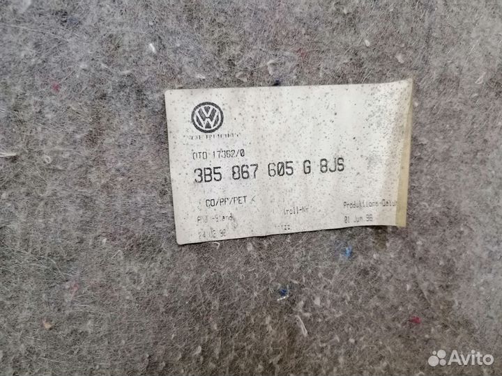 Обшивка крышки багажника VW Passat B5 1999 седан