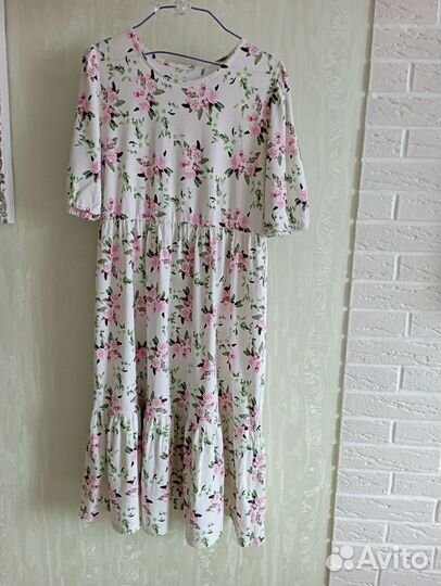 Платье летнее женское 42 44 миди