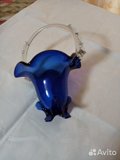 Конфетницы СССР стекло