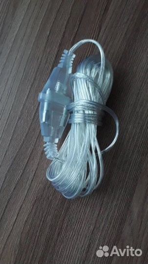 Удлинитель для гирлянд, 3 метра.В наличии