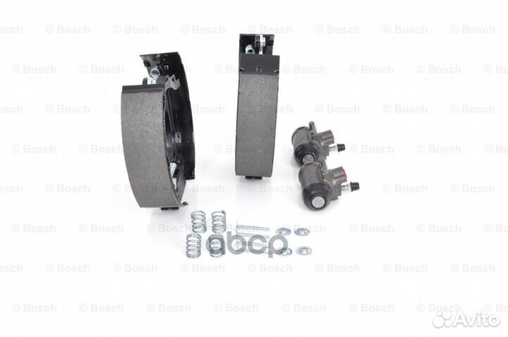 Колодки тормозные барабанные зад 02041140