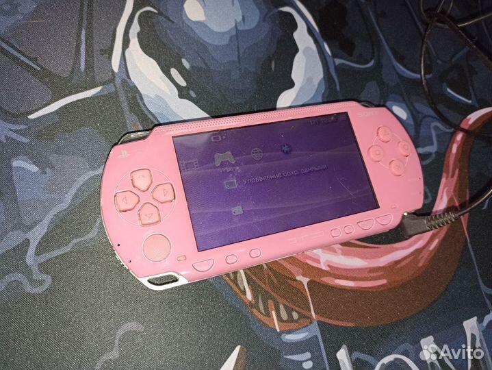Sony psp 1000 fat прошитая pink