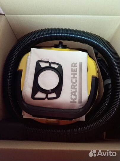 Новый пылесос karcher (сухая/влажная уборка)