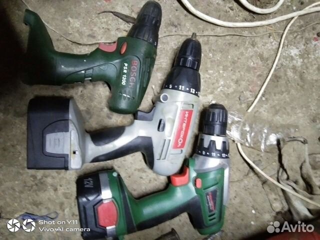 Аккумуляторная дрель шуруповерт