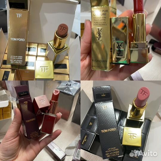 Помады том форд,диор,ивсен лоран