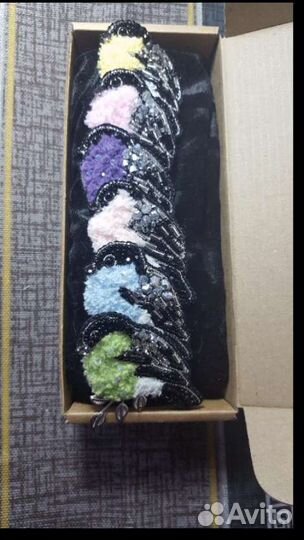 Брошь Птичка