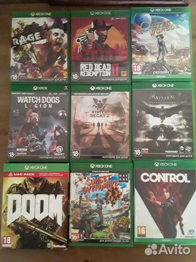 Игры на xbox one