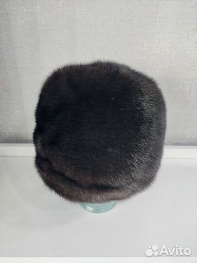 Шапки женские норка, песец, вязанная норка