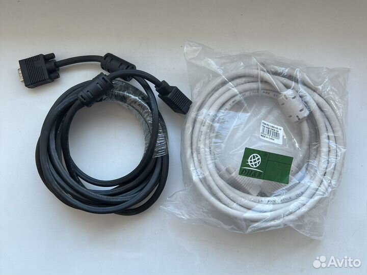 Кабель Premium VGA-VGA феррит 5 метров