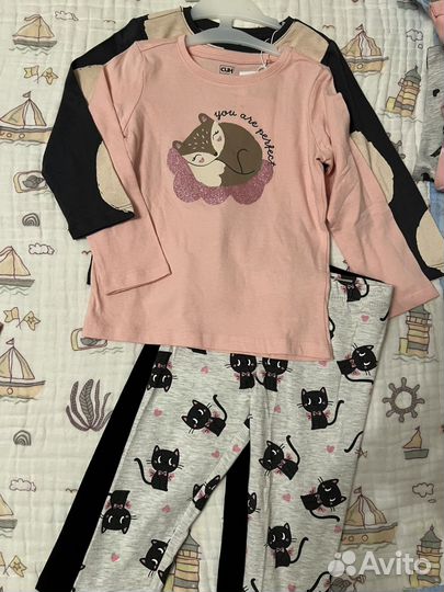 Вещи пакетом на девочку 98