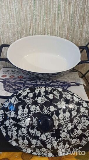 Кастрюля керамическая 1,3л Новая