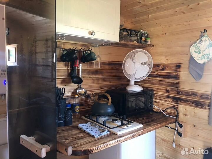 Баня бочка квадро