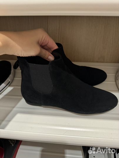 Ботинки Rossini, б/у, натураотная замша, 40 размер