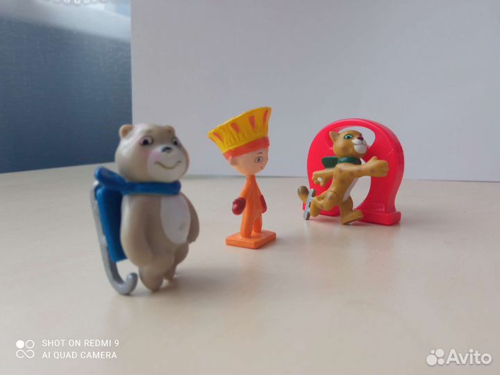 Киндер игрушки Олимпийские символы