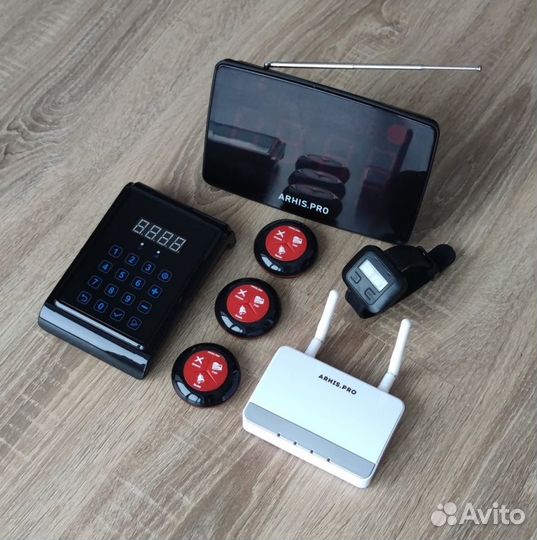 Кнопка вызова медперсонала, персонала, врача, часы