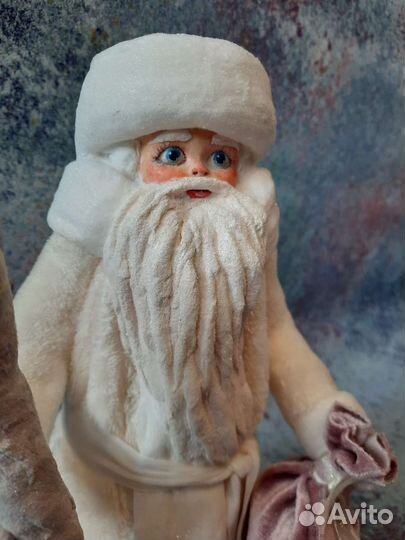 Дед Мороз ватный/ ватные игрушки