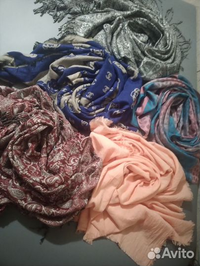 Шарфы платки палантины