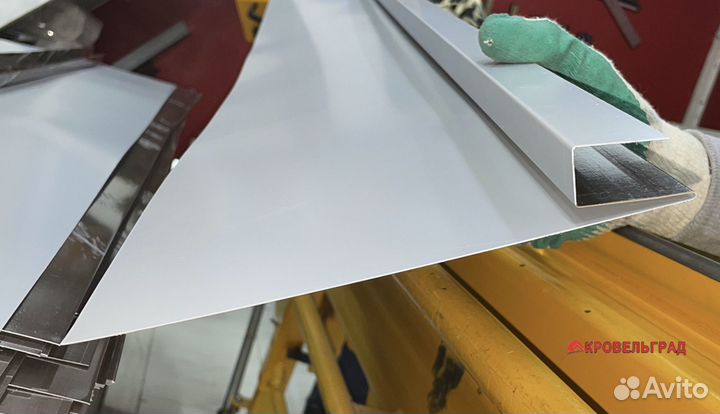 Гибка металла, изготовление: отливы, парапеты