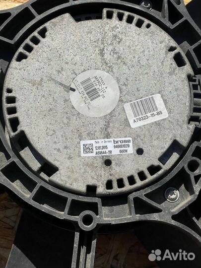 Кассета радиаторов на BMW X6 F16