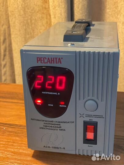 Однофазный стабилизатор напряжения 1кВт