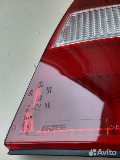 Фонарь задний Opel Vectra B хэтчбек