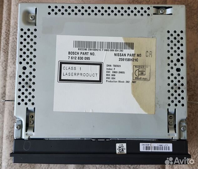 Магнитола Nissan Qashqai (J10)