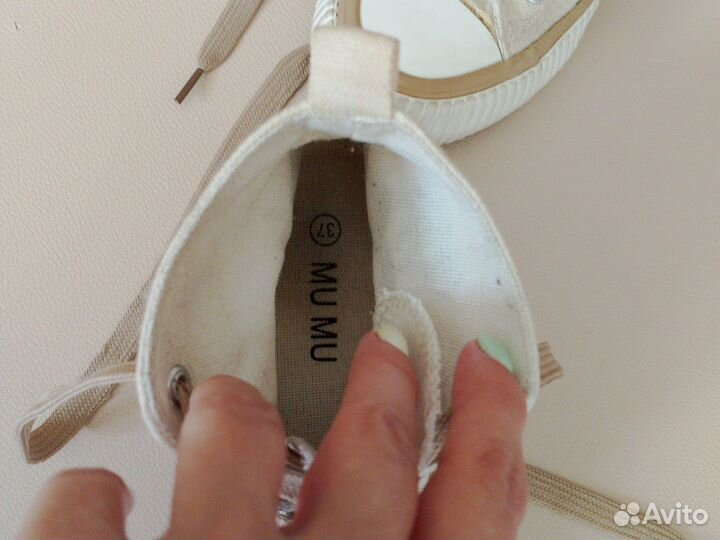 Кеды для девочки, р. 36-37