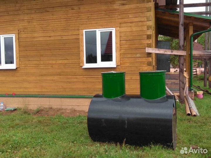 Септик био Урал 4 для выгребных ям