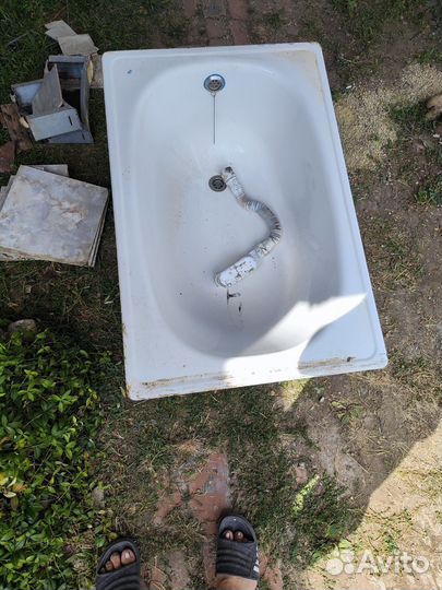 Ванна стальная бу 105*70