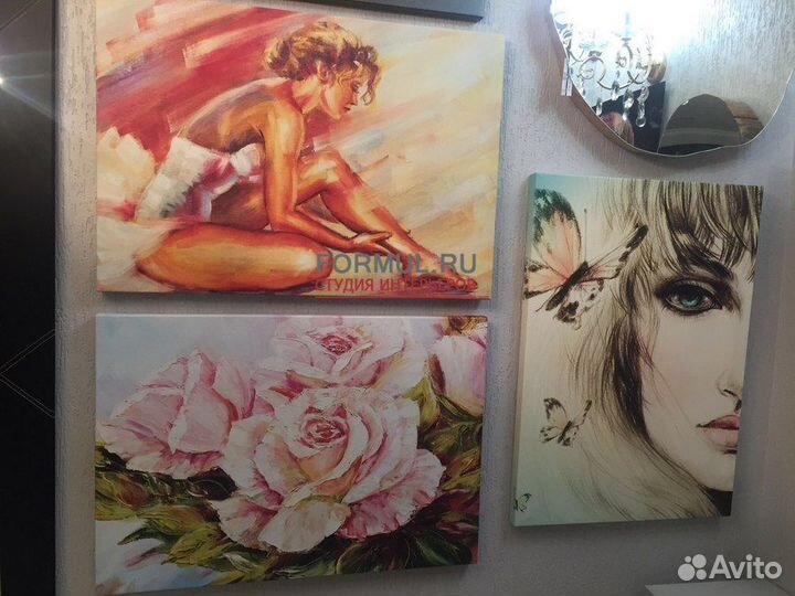 224099 Панно Pintdecor G1984 Rose dipinte