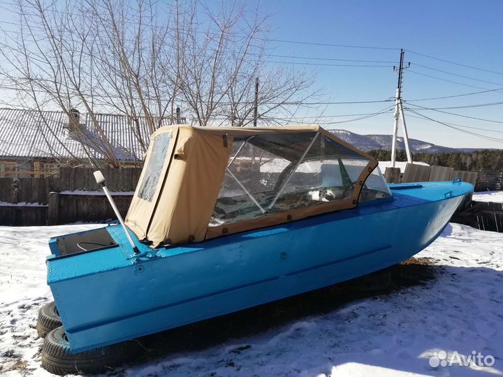Мото лодка прогресс 2