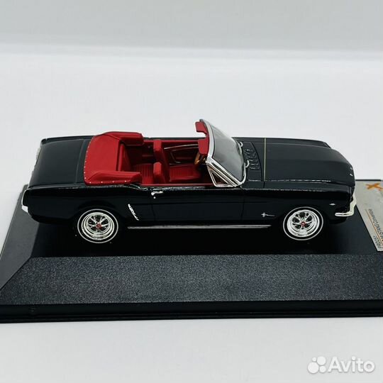 Ford Mustang Convertible 1965 black Premiumx 1:43