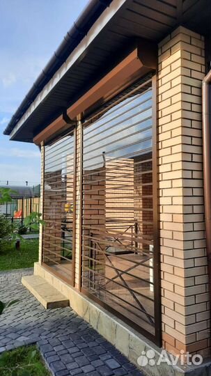 Рольставни для террас и беседок