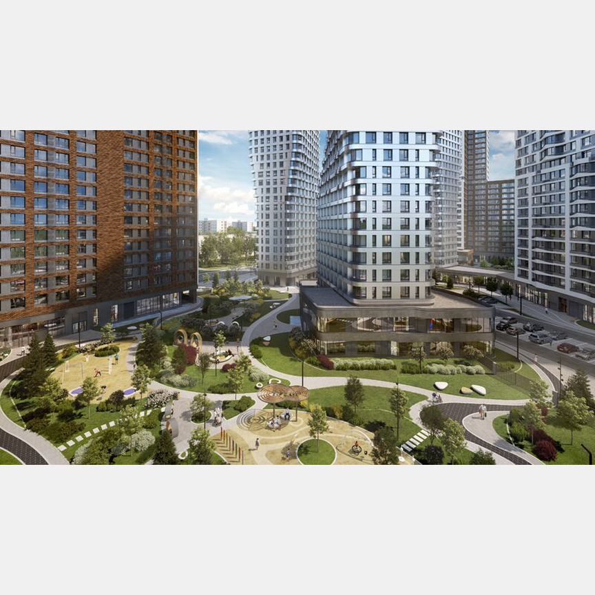 1-к. квартира, 45,3 м², 6/14 эт.