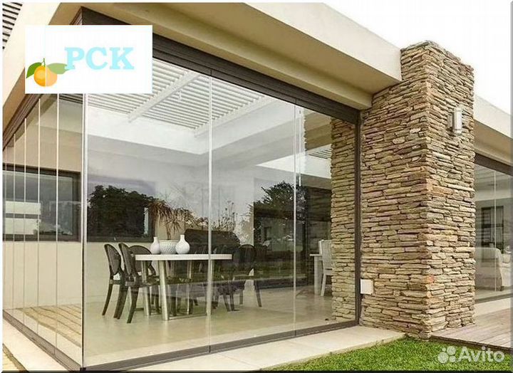 Остекление беседок