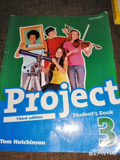 Project students book от Oxford в хорошем состояни