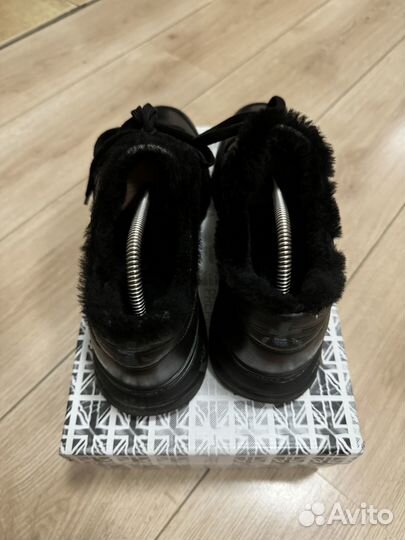 Кожаные кроссовки на меху Premiata Mick