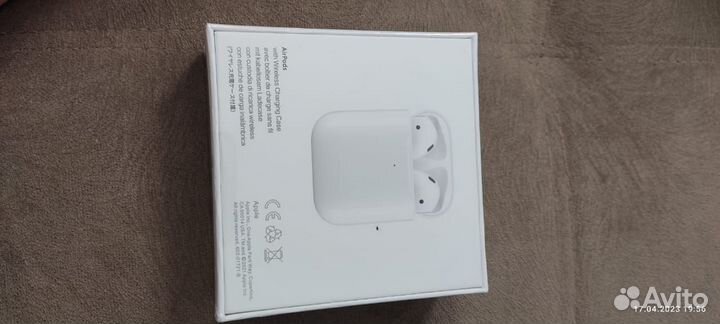 Наушники apple реплика AirPods 2 Full Lux новые