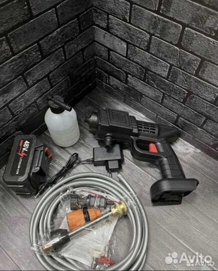 Аккумуляторная мойка высокого давления 48v