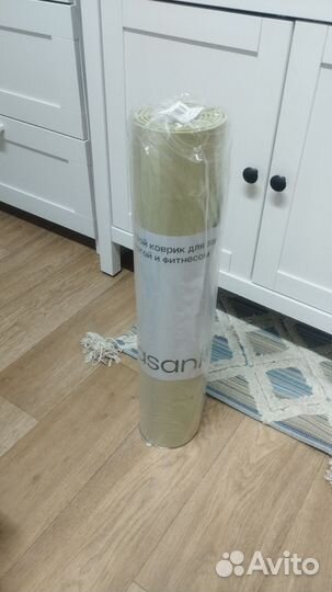 Коврик для йоги и фитнеса Asanka