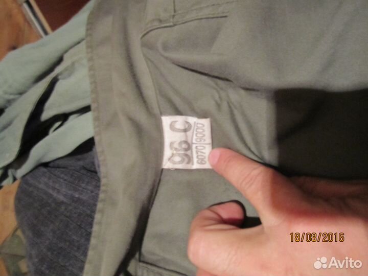 Китель F1 армии Франции, олива, б/у