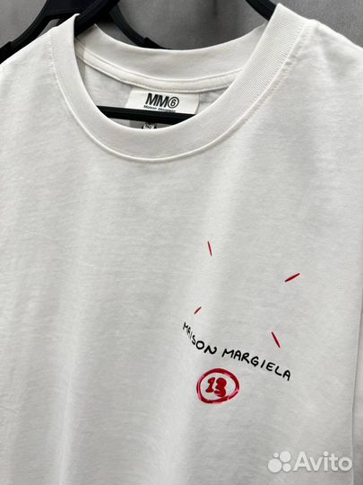 Maison margiela футболка унисекс