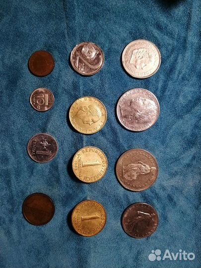 Монеты Франции,Италии,Австрии