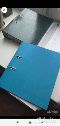 Папка-скоросшиватель с файлами