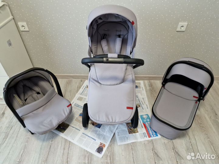 Коляска carello alfa plus 3 в 1